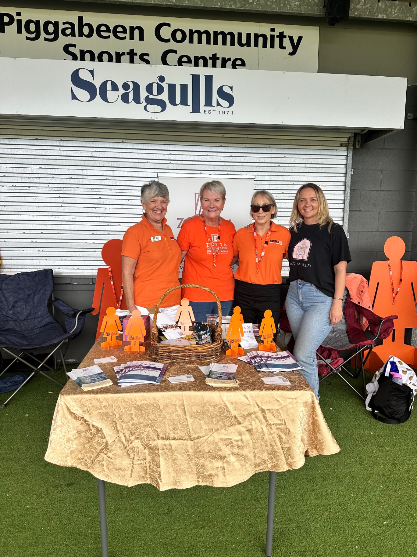 Find My Wild alongside Zonta at a community awareness stall